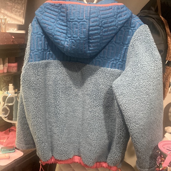 NWT UGG Iggy Sherpa Half Zip Pullover size large - Picture 3 of 10